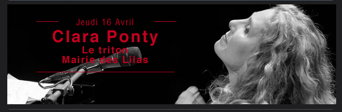 Clara Ponty au Triton