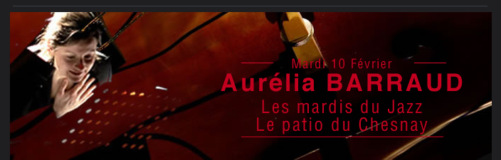 Aurélia BARRAUD Les mardis du Jazz Le patio du Chesnay