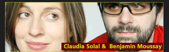 Claudia Solal et Benjamin Moussay