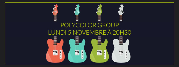 POLYCOLOR GROUPLUNDI 5 NOVEMBRE À 20H30