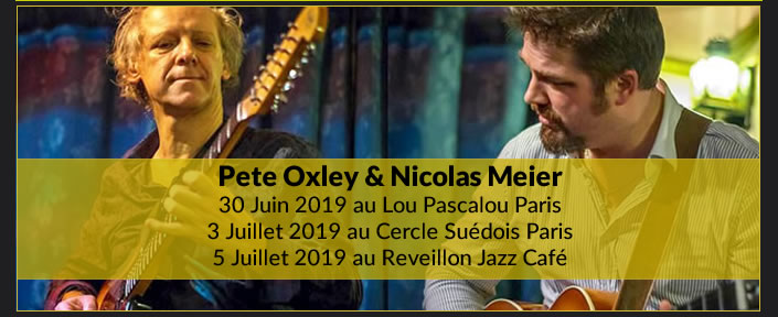 Pete Oxley et Nicolas Meier